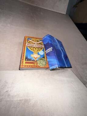 The Invention of Hugo Cabret and Wonder Struck by Brian Selznick Hardcover Books